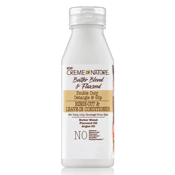Creme of Nature Butter Blend & Flaxseed Après-shampoing assouplissant 355ml