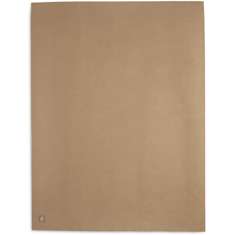 jollein Strickdecke 100x150cm Basic Knit Biscuit