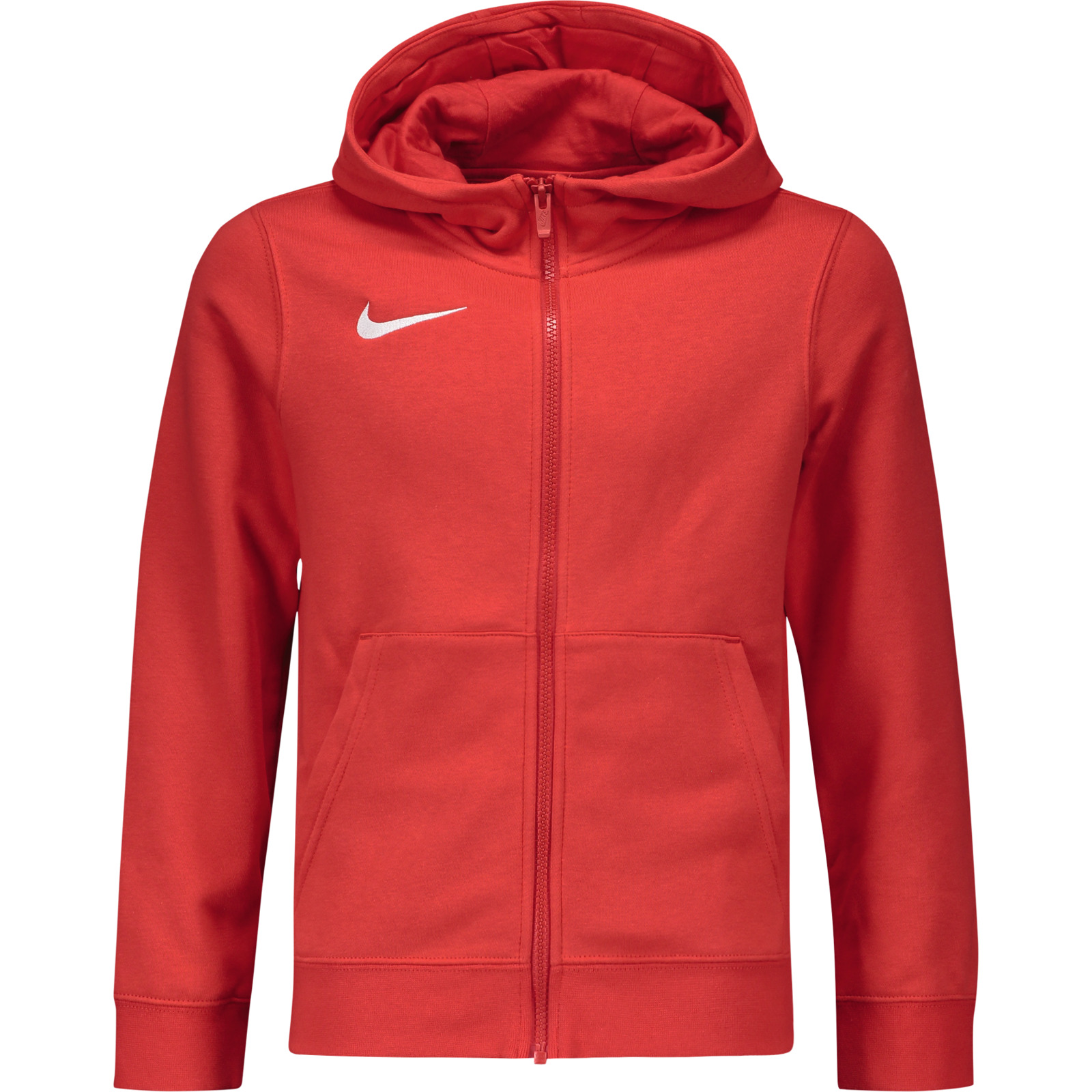 Nike Kinder Hoodie Team Club 20 FZ S, schwarz