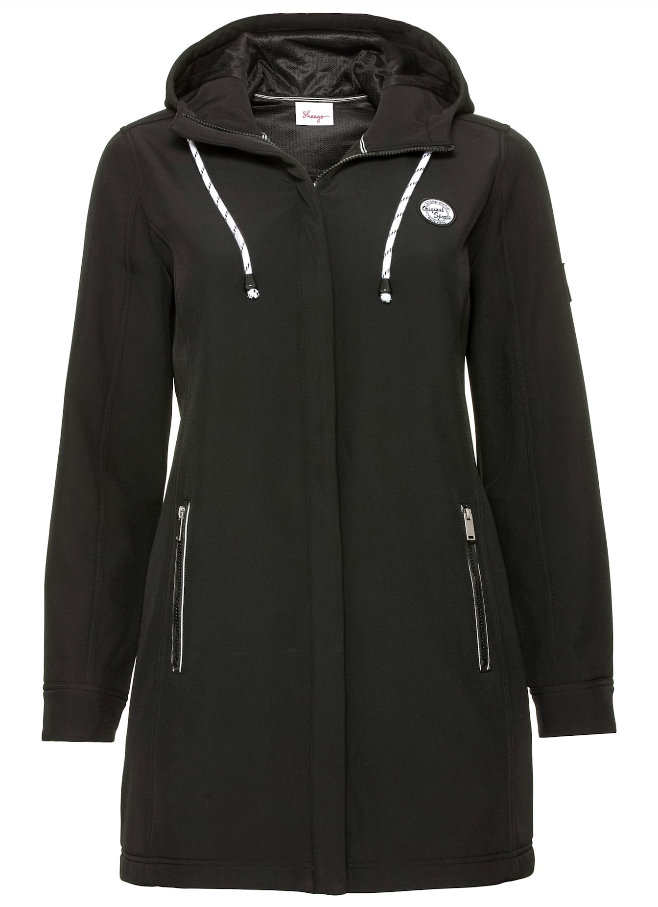 Sheego Softshelljacke mitKapuze