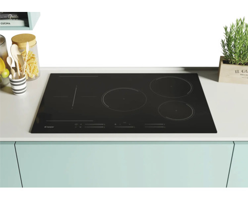 Frameloze Candy inductiekookplaat, 77 x 52 cm, 5 inductiekookzones, CIES55MCTT/1