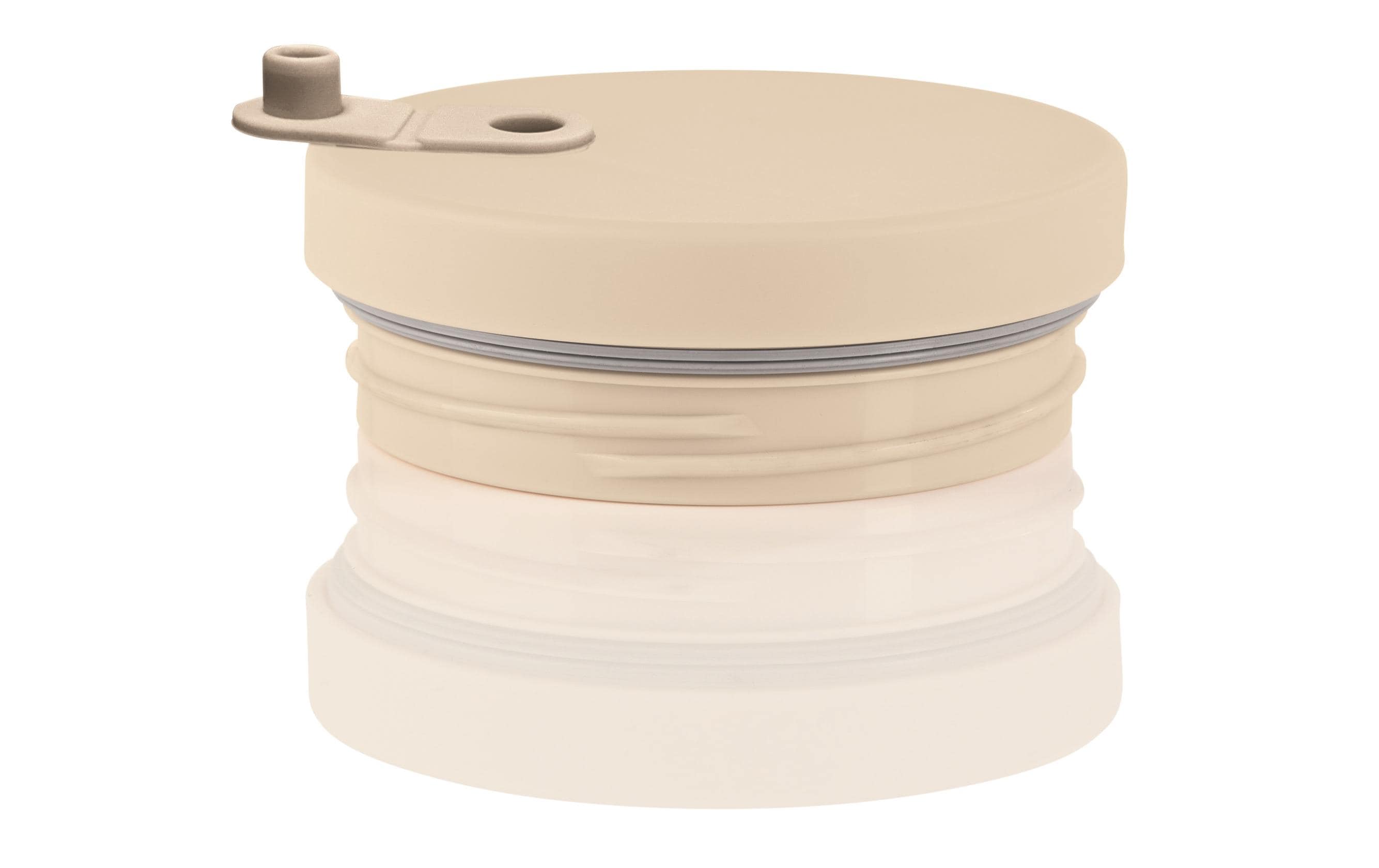 Thermobecher 1200 ml, BeigeIsolierbecher mit Griff