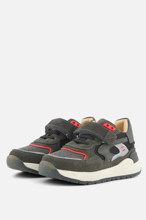 Shoesme Trainer Sneakers grijs Leer