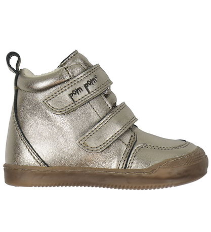 Pom Pom Winterstiefel - Sneakers Wool Booty - Metallic Asphalt m