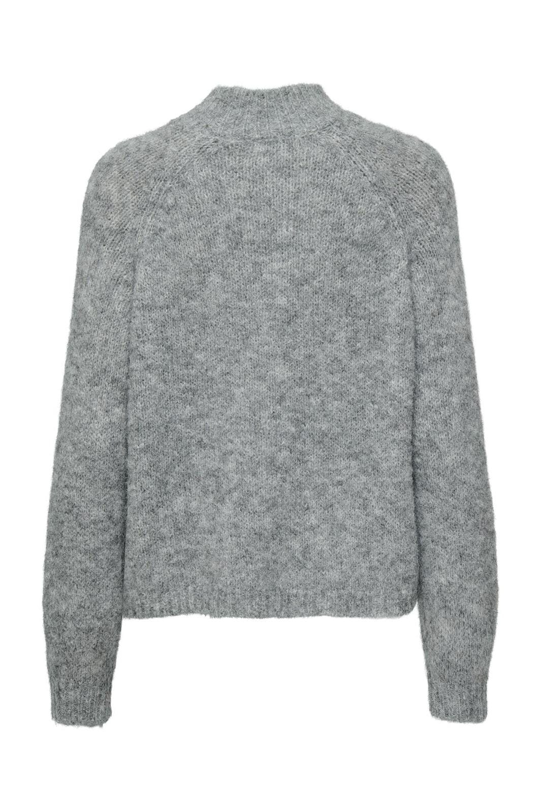 JDY Jdyzoey Life L/S Hn Raglan Pul Knt 4506112 light grey melange