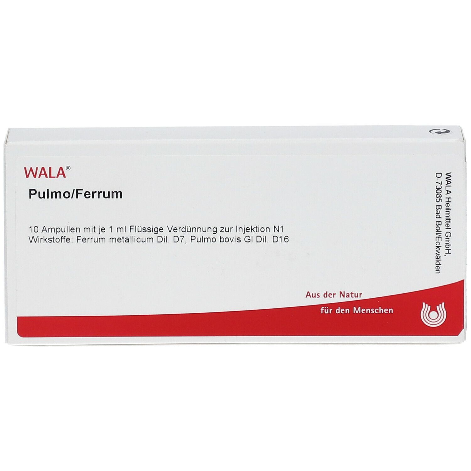 Wala® PULMO/ Ferrum Ampullen