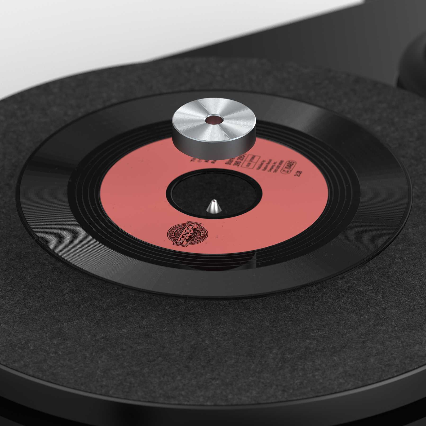 Reloop Puck 7 inch 45 RPM platenadapter