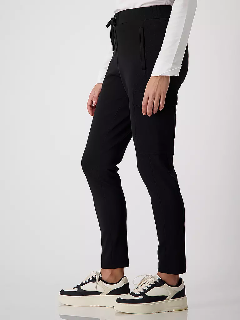 MONARI Cargohose schwarz