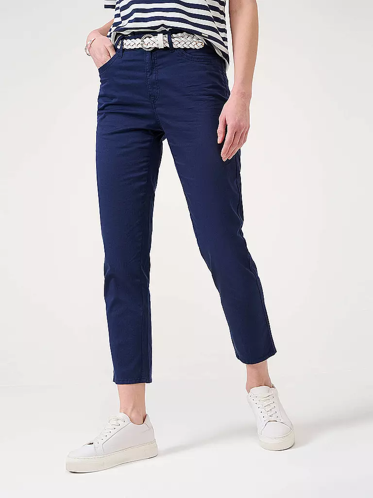 BRAX Chino 7/8 MARON S dunkelblau