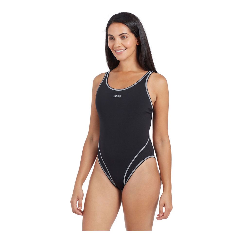 Zoggs WIRE MASTERBACK - Maillot de bain 1 pièce Femme black