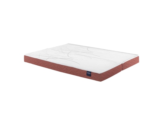 SOMEO - Matelas 100% latex crépuscule 400 clic-clac blanc 70+70x19...