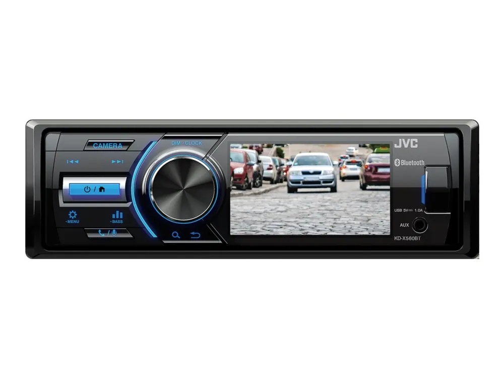 JVC KD-X560BT - Digital modtager - display - 3