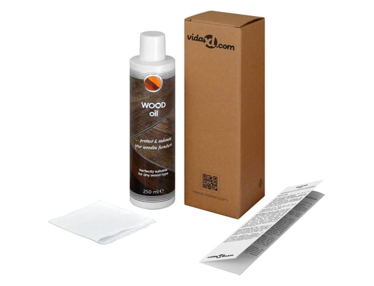 VIDAXL - Coffret nettoyage Huile de bois pour meubles 250 ml