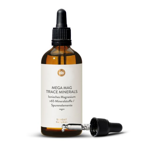 Sunday Natural Products  Magnesium Ionisch Tropfen Trace Minerals
