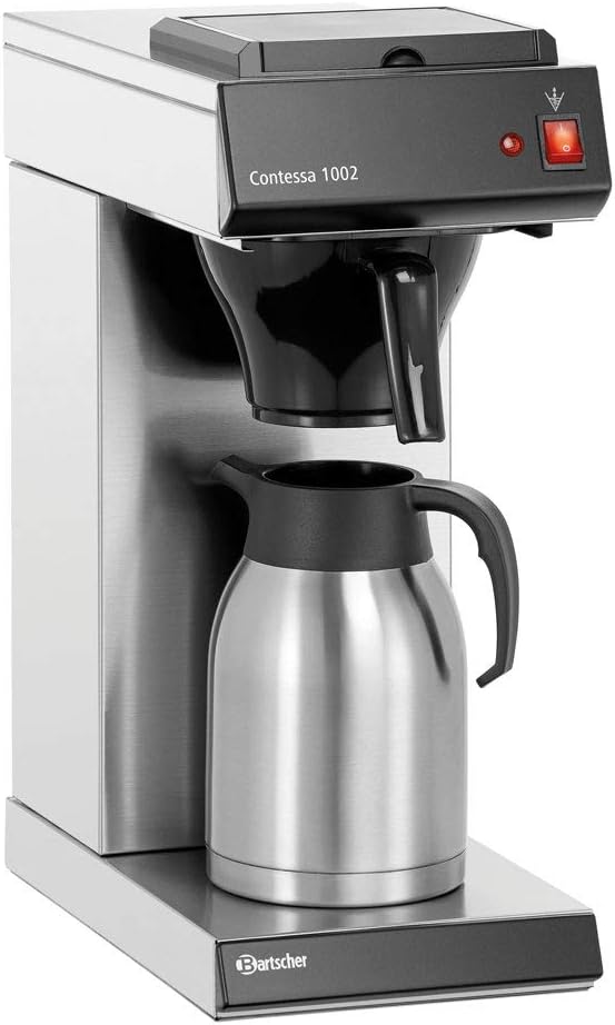 Kaffeemaschine Contessa 1002 + 500 Filter + 2. Kanne + Entkalker (neues Modell)