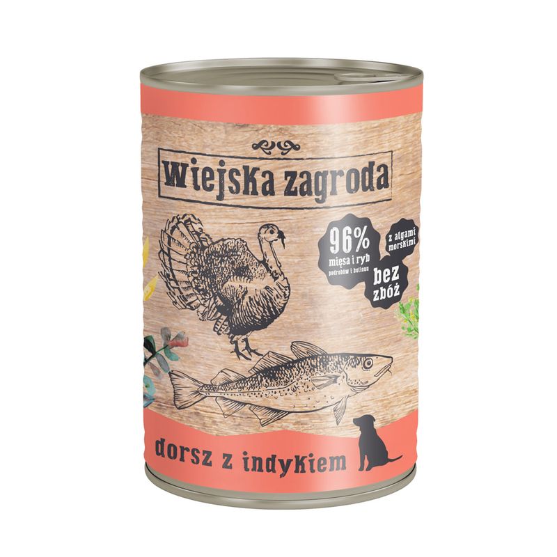 Wiejska Zagroda Dog 12 x 400 g