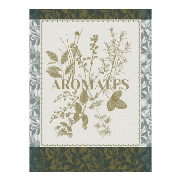 Le Jacquard FranÇais Pano de Cozinha Épices & Aromates em Algodão 60 X 80 cm