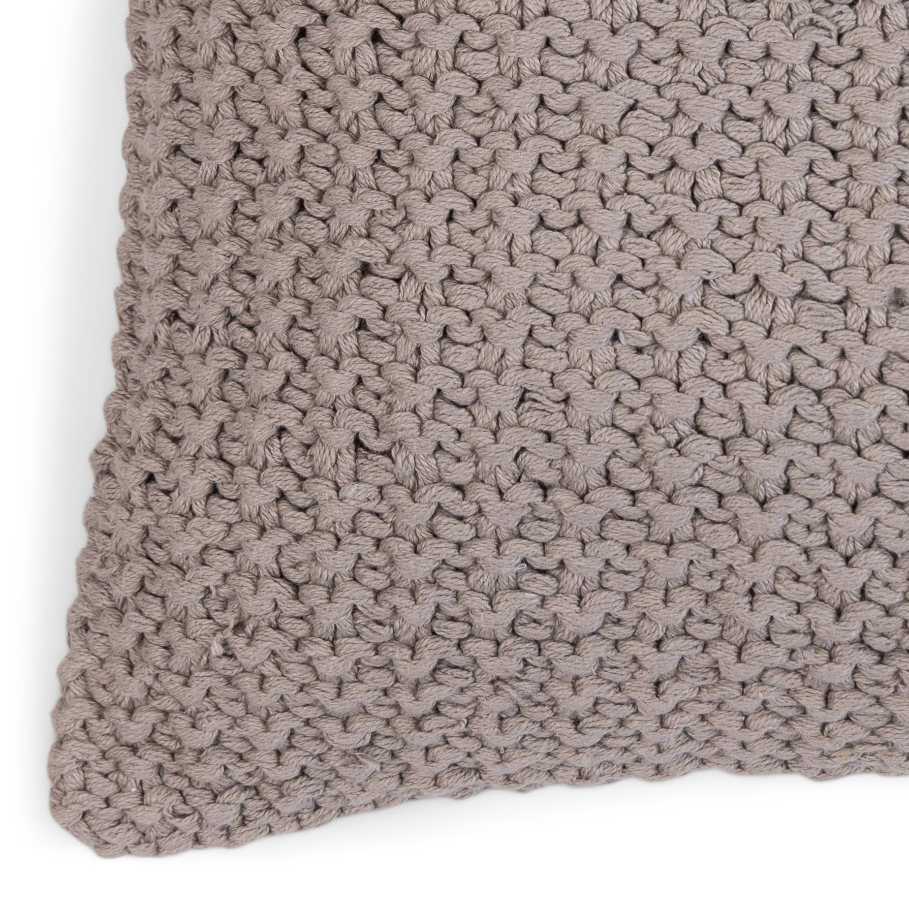 Sierkussen Kay taupe 45x45 cm