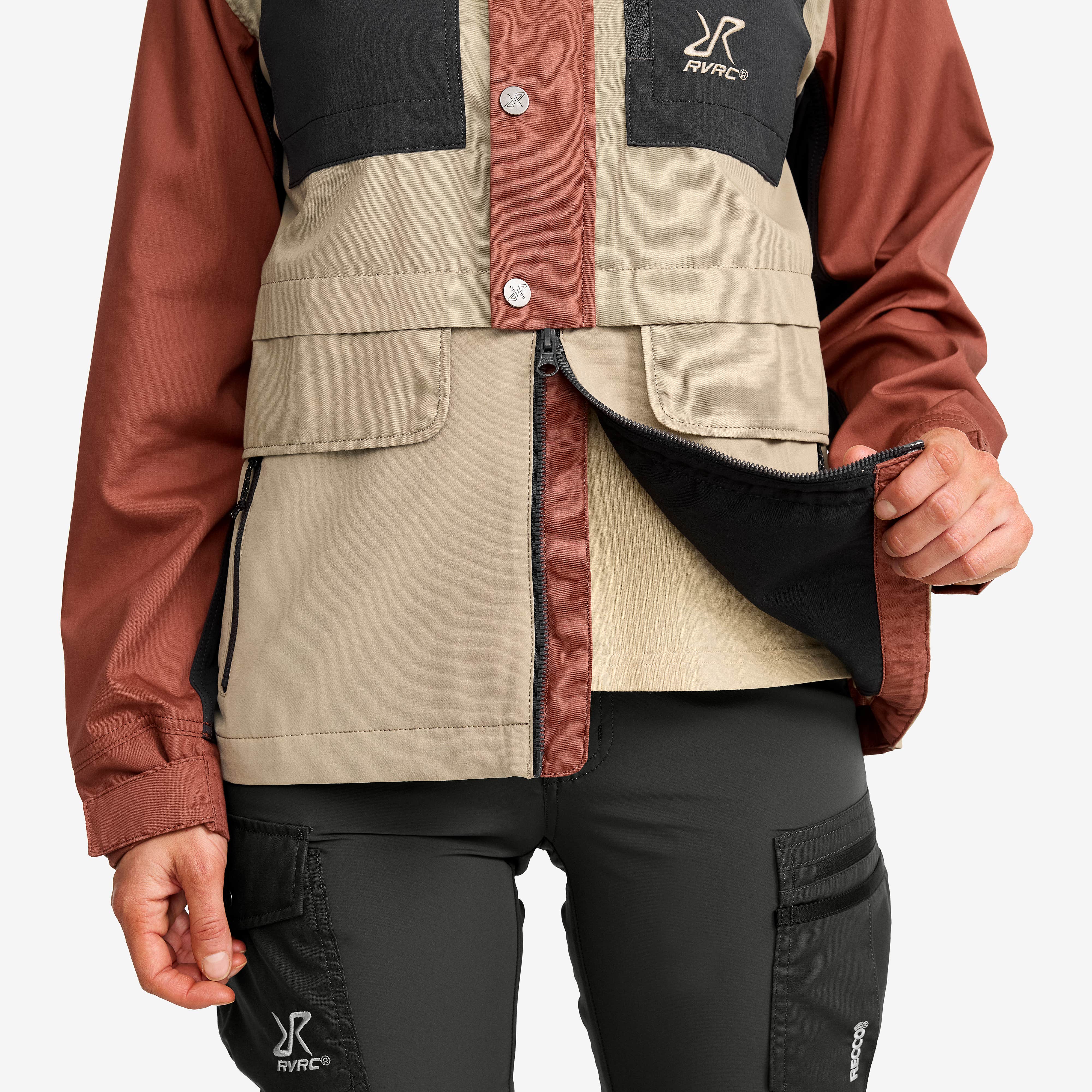 Rambler Lightweight Pro Jacket Dame Pink Mahogany/Aluminium