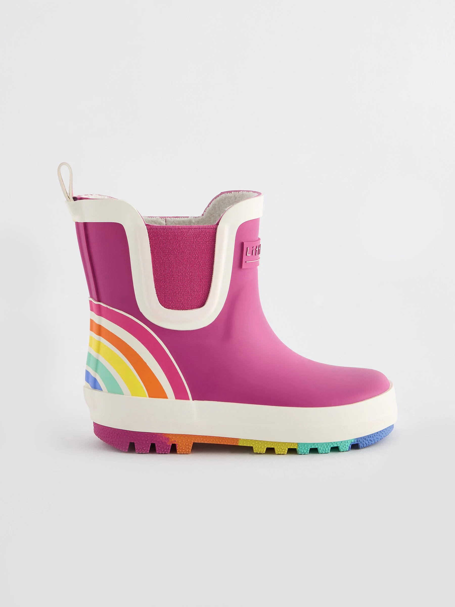 Roze - Little Bird By Jools Oliver Regenlaarzen met regenboog