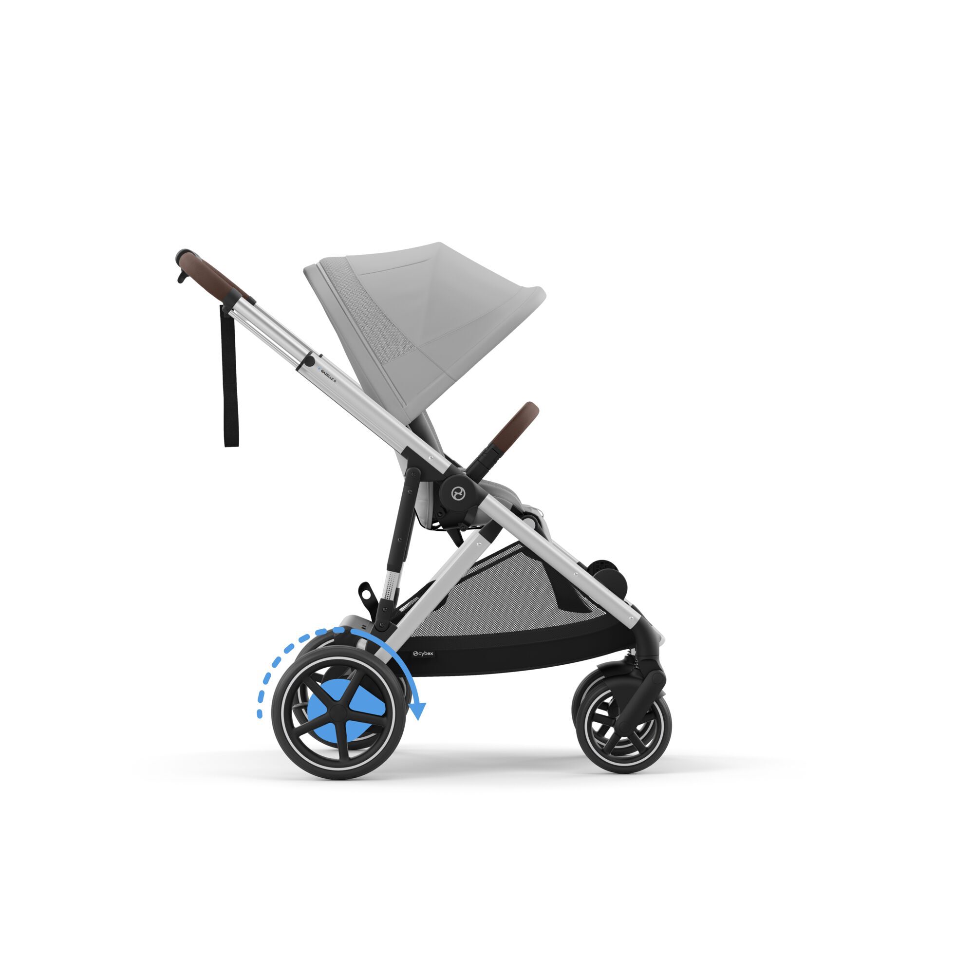 e-Gazelle S Stone Grey (Silver Frame)