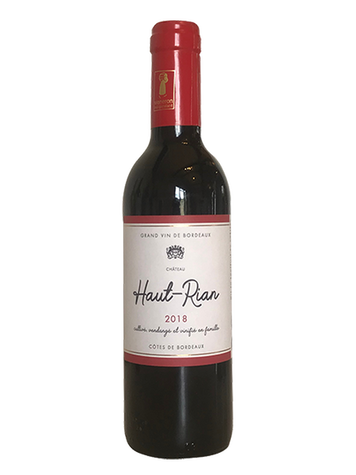 1/2 CHÂTEAU HAUT RIAN ROUGE2019