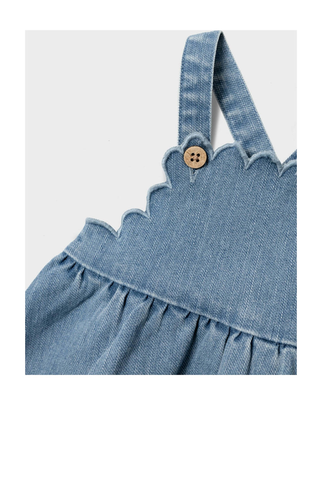 LIL' ATELIER baby jurk NBFOKAJA medium blue denim