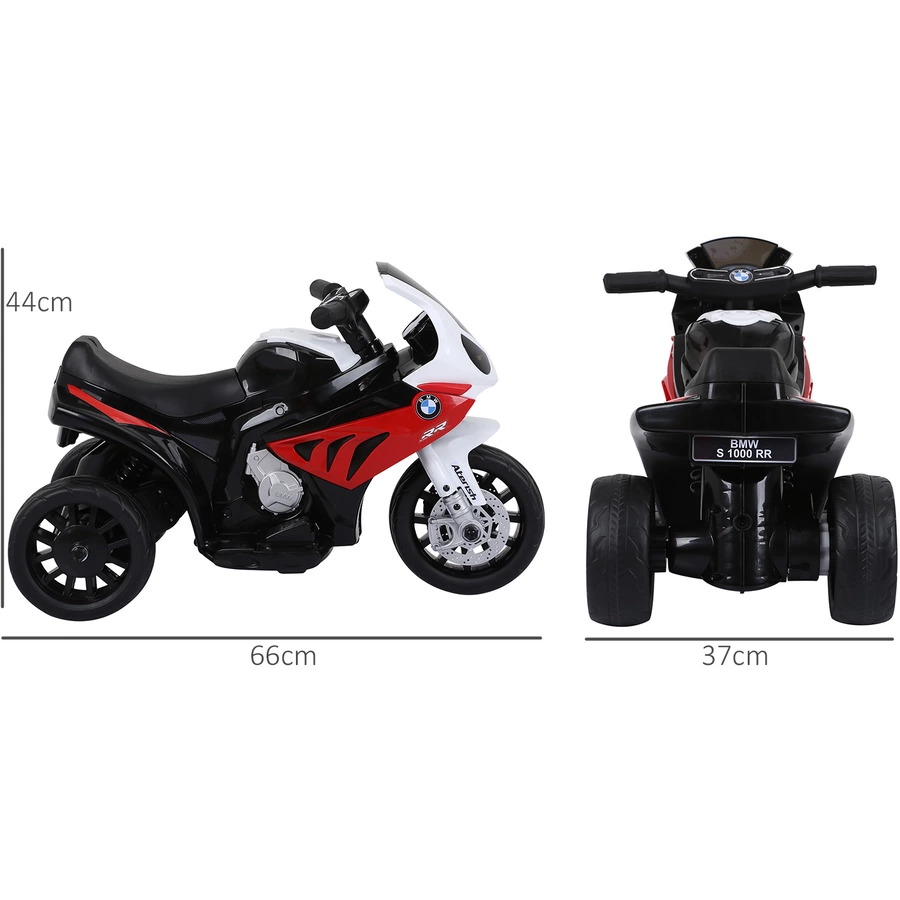 HOMCOM Kindermotorrad BMW S1000RR rot