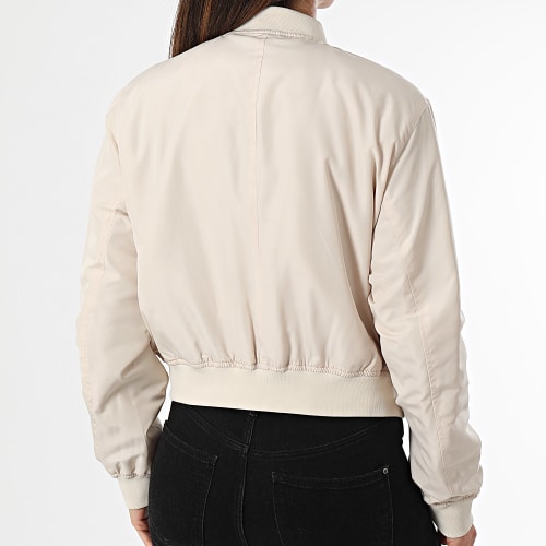 Veste Bomber Femme Alma Beige