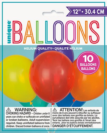Gekleurde Ballonnen Assorti 30cm 10st