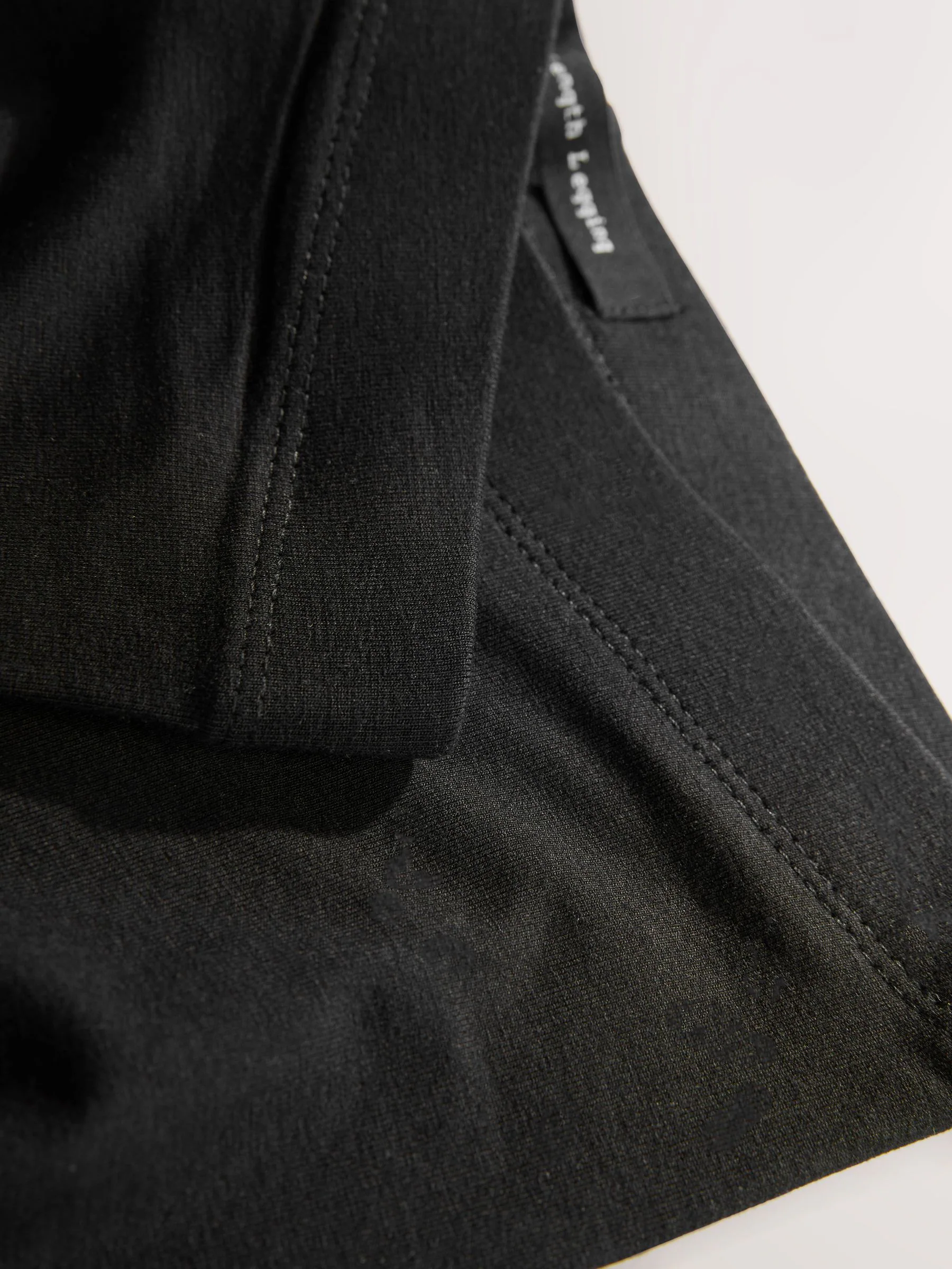 Zwart - Set van 2 lange leggings