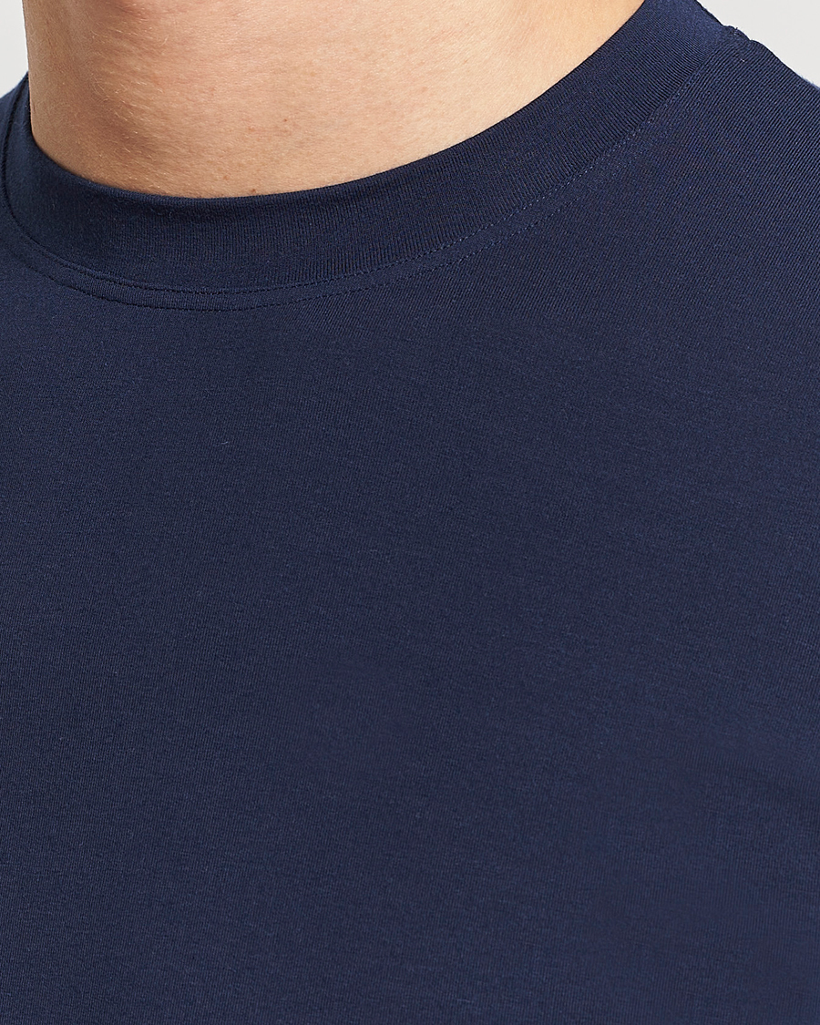 Zimmerli of Switzerland Pureness Modal Crew Neck T-Shirt Navy