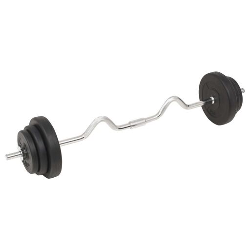 Barra de peso Vidaxl Super Curl