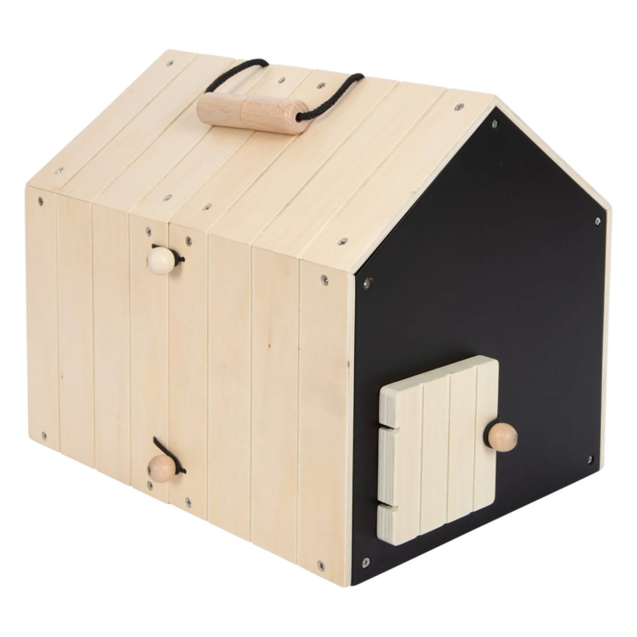 Smallfoot Hasenstall braun Puppenhaus