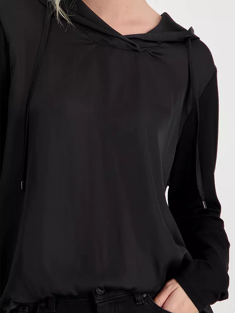 MONARI Blusenshirt schwarz