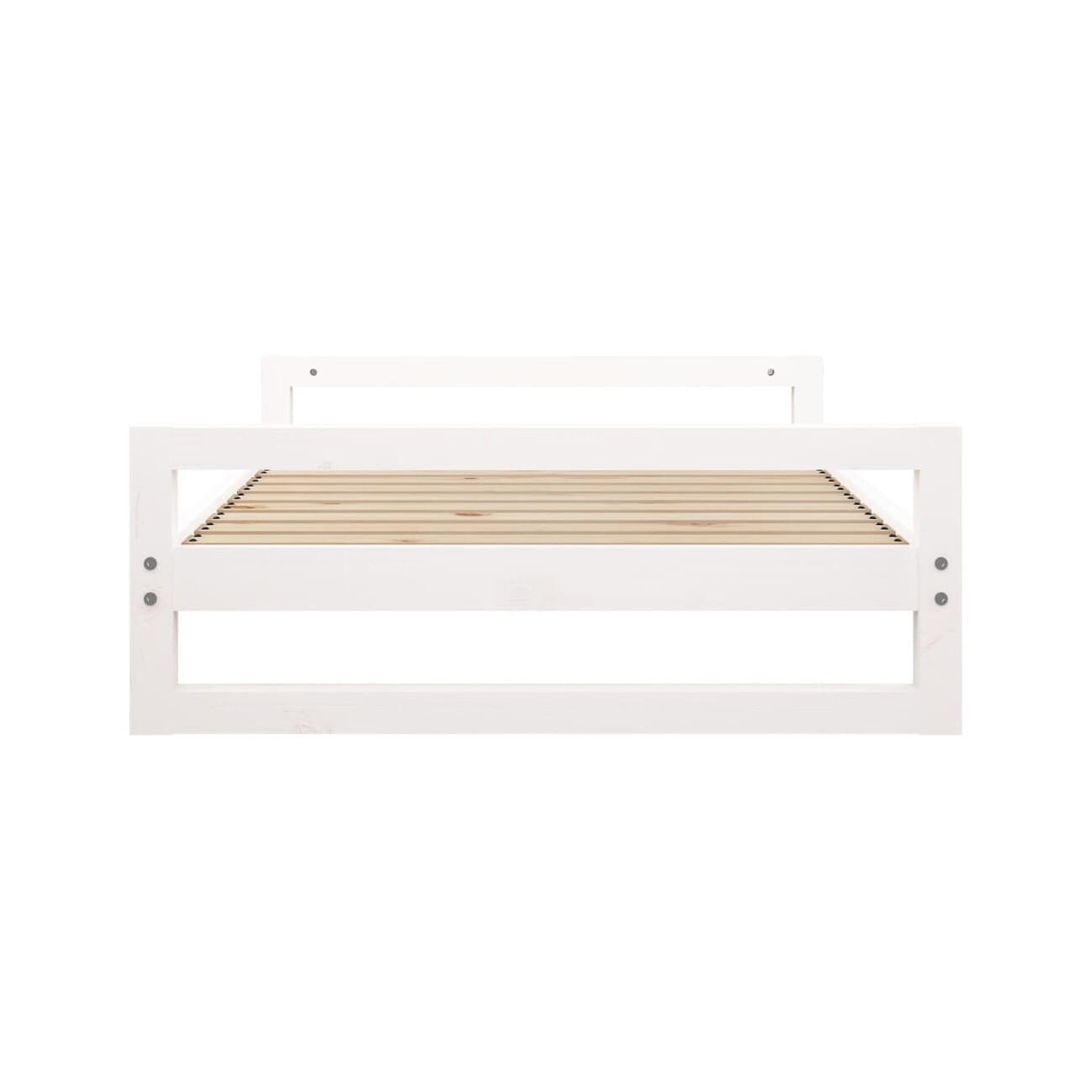 VidaXL Hundebett XXL (105,5x75,5x28 cm) weiß