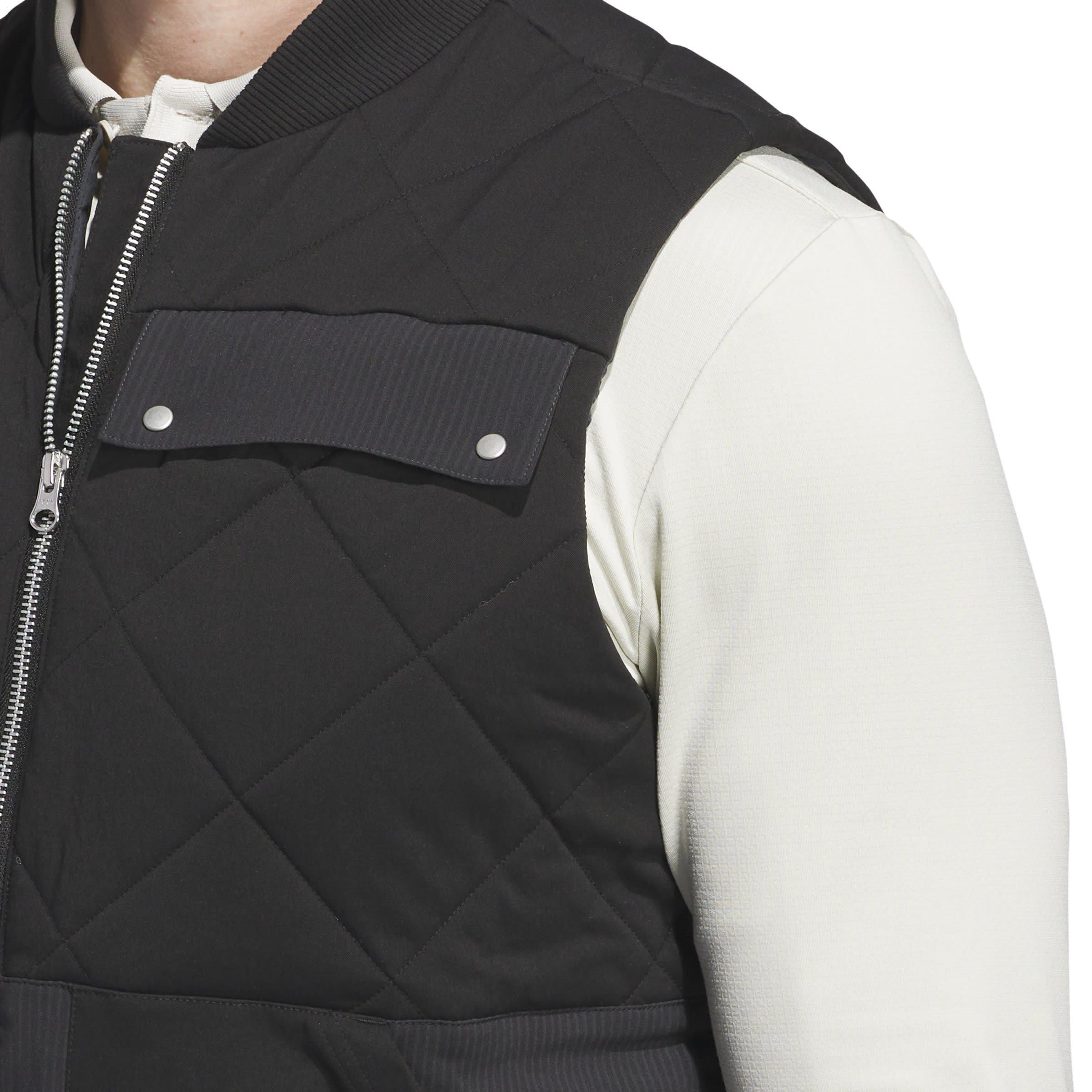 adidas Go to Quilted DWR Full Zip Vest Mens