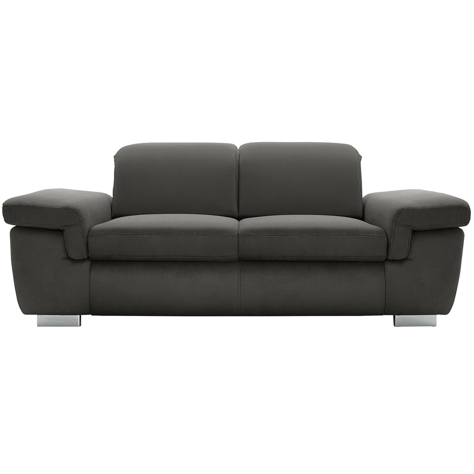 polsterpower 2,5-Sitzer Boxspringsofa - Holiday steel - Basismodell