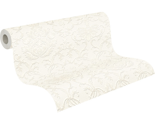 Vinylbehang 5380-62 Belle Epoque 2 Glitter wit