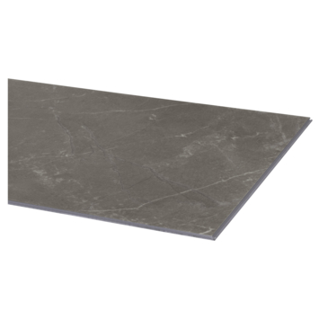 Lundia click PVC Stoer Arne rechte stroken donkergrijs steenlook