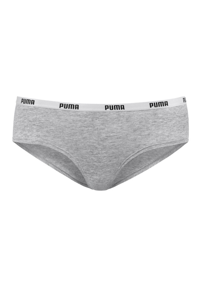 PUMA Hipster, 6er-Packer Packung, mit elastischem Logobündchen