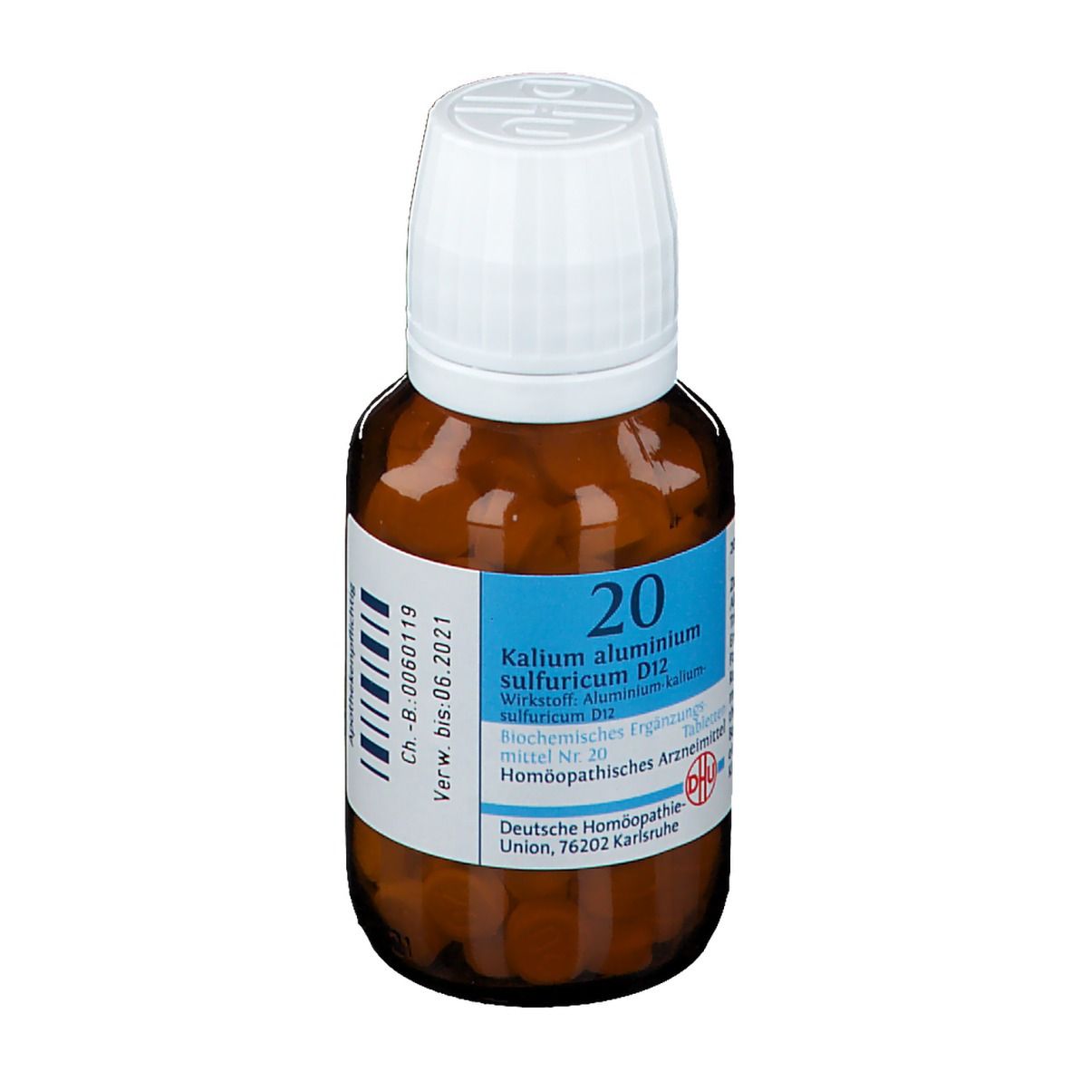 DHU Biochemie 20 Kalium aluminium sulfuricum D12