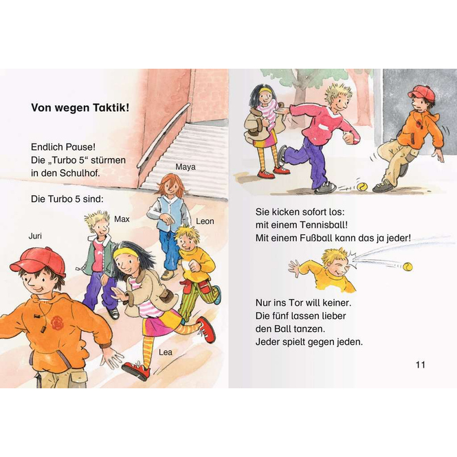 Leserabe - 1. Lesestufe - Erstlesegeschichten - Fußball