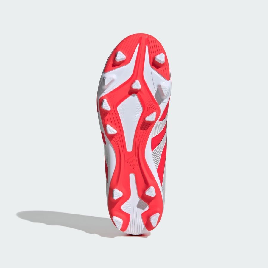 adidas Predator Club FxG Pure Victory - Lucid Red/Blanc/Noir Enfant
