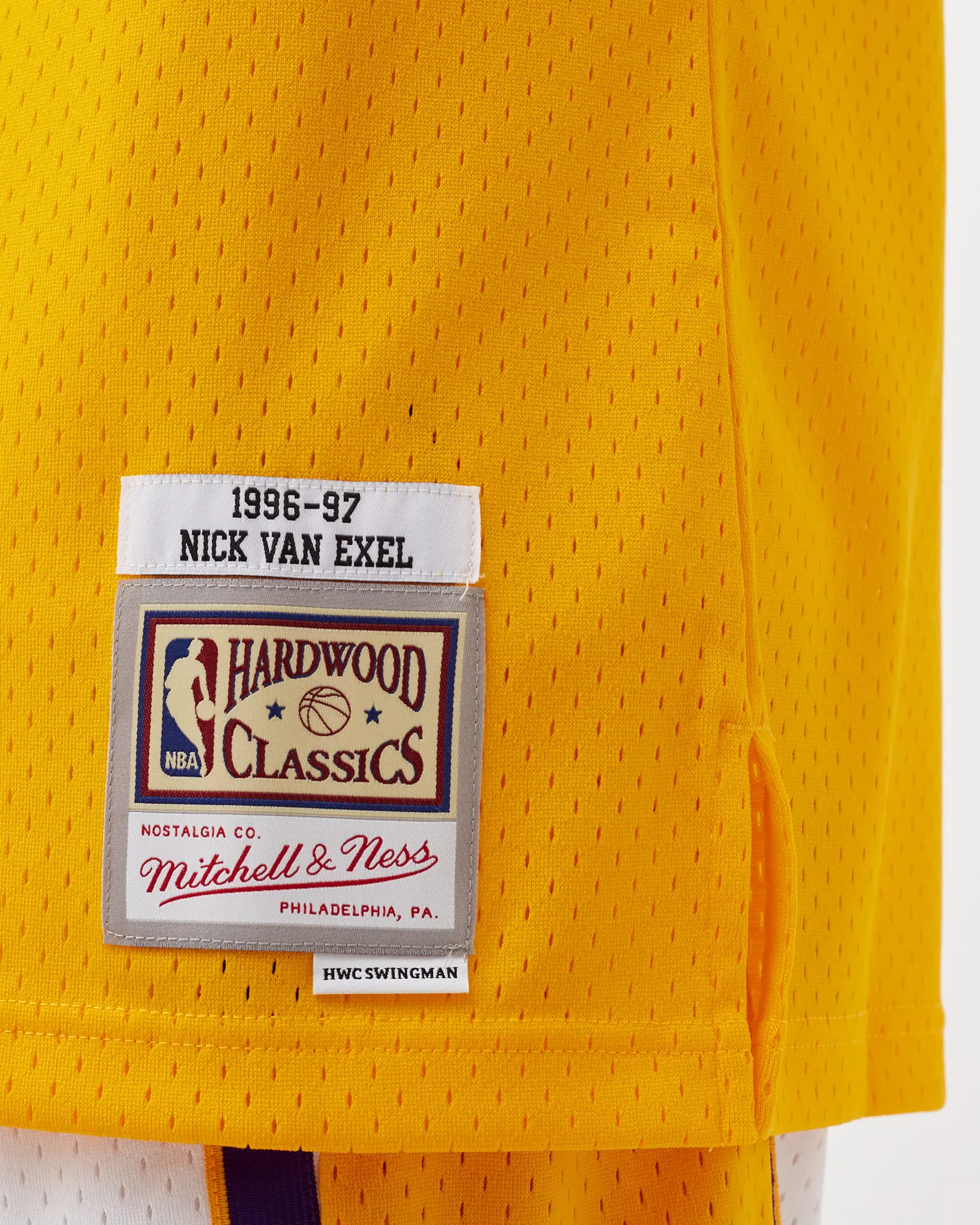 Mitchell & Ness NBA Swingman Jersey Los Angeles Lakers 1996-97 Nick Van Exel #9