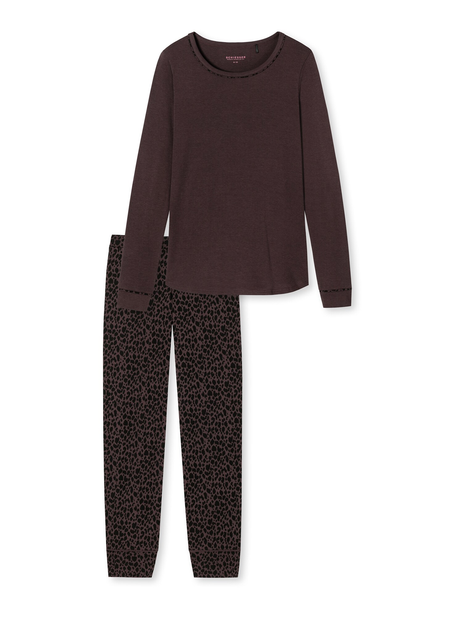 Schiesser Damen Pyjama Contemporary Nightwear