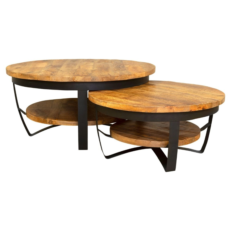 Salontafel Waal Zwart 90