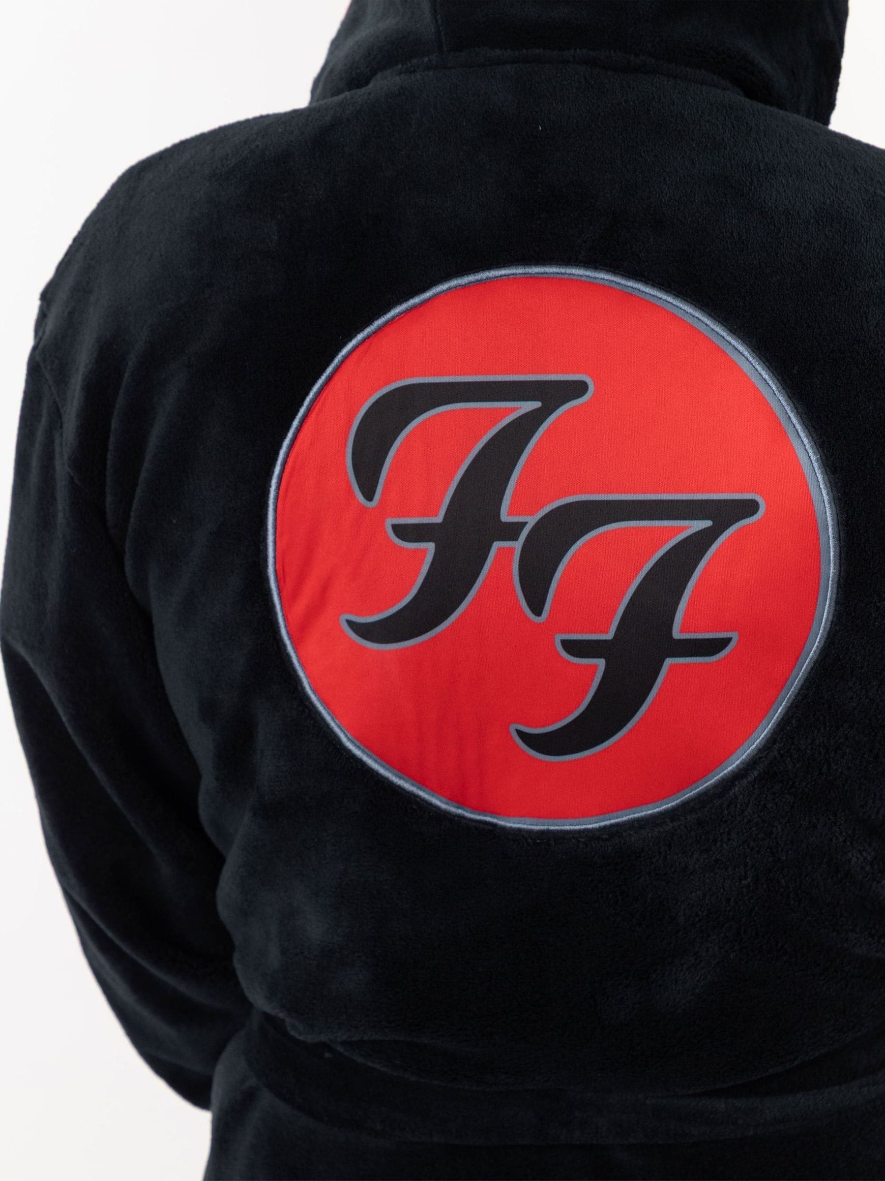 Vanilla Underground Foo Fighters Hooded Bathrobe