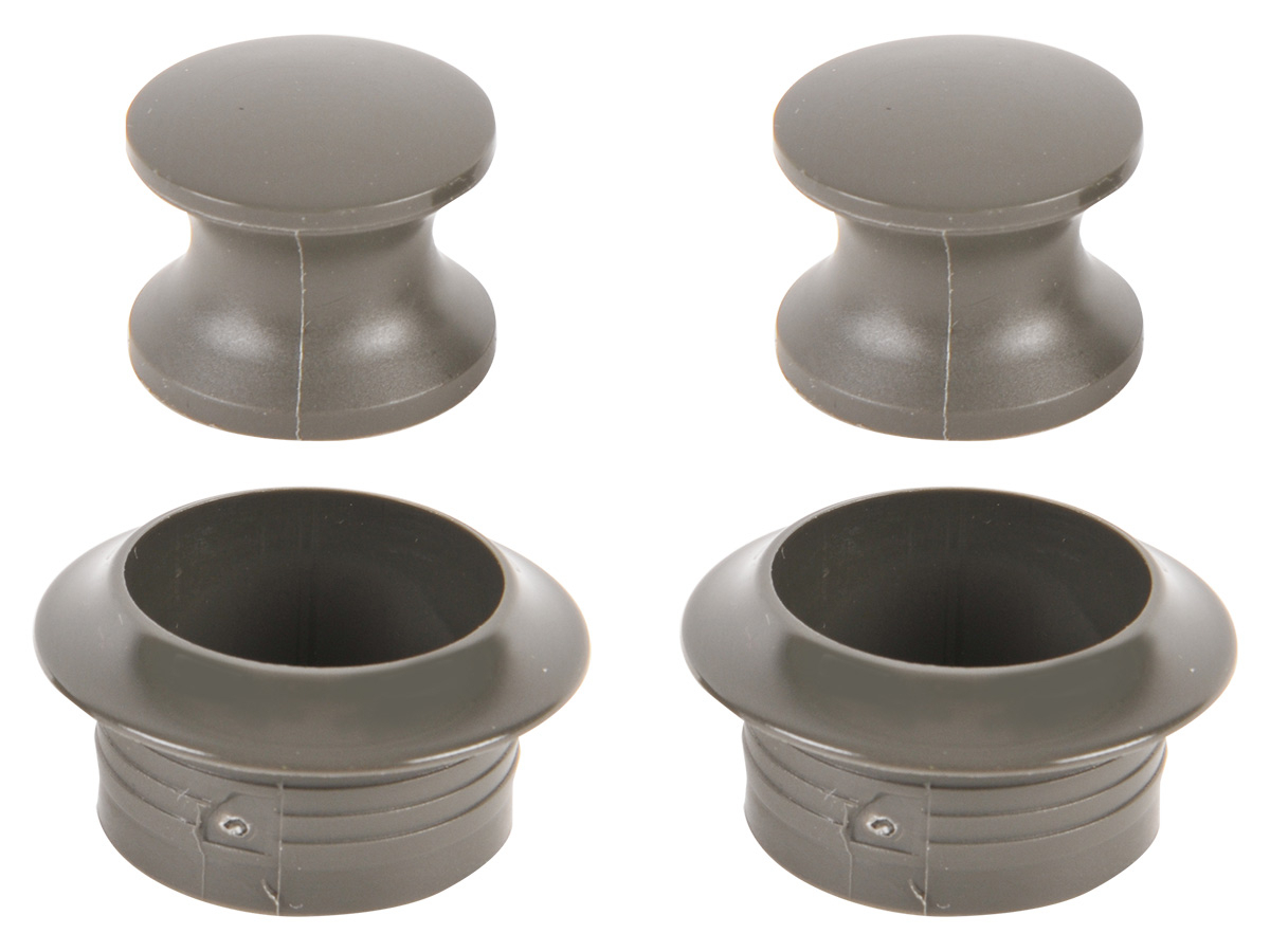 Push-lock knoppen - Grey
