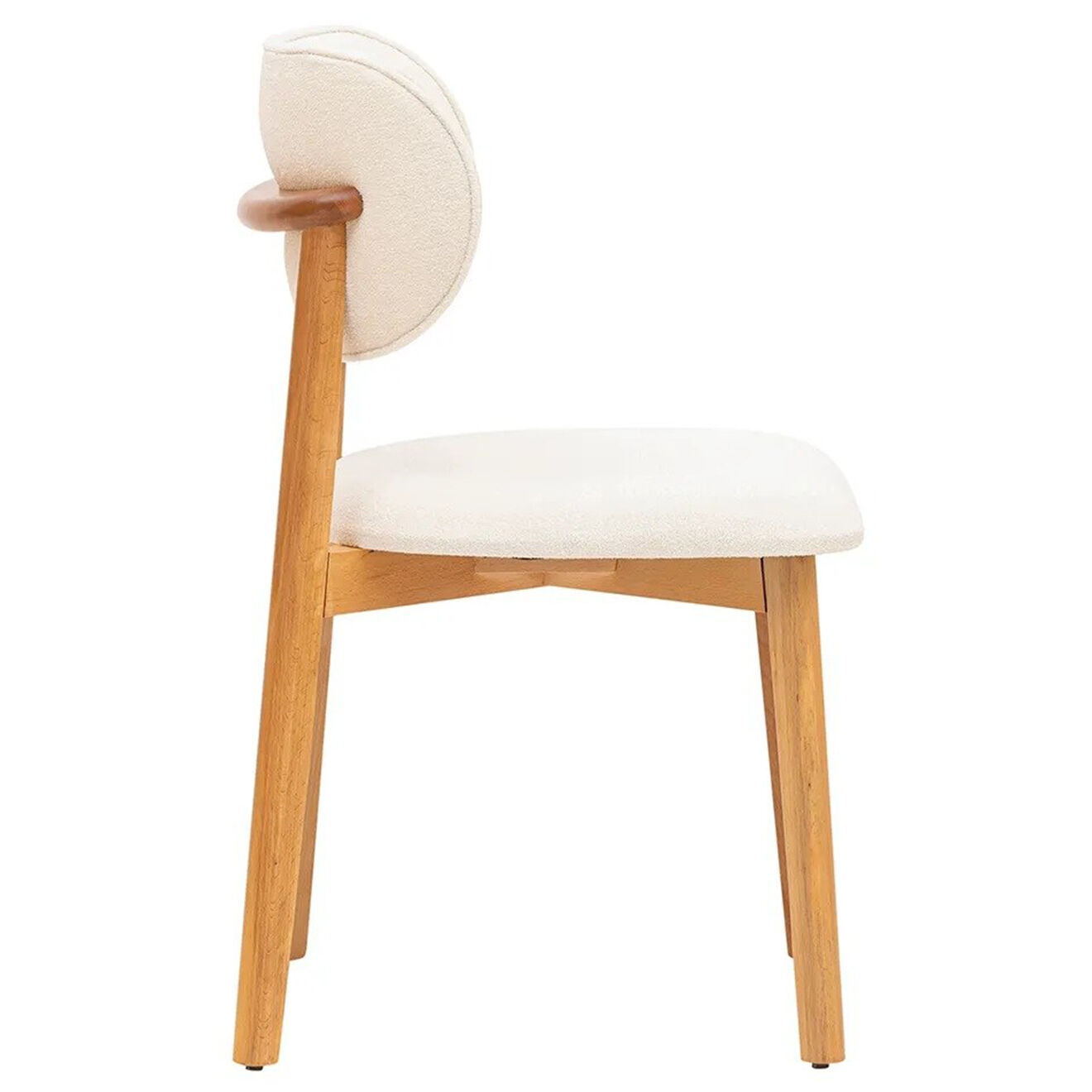Homitis 2 Chaises Soli hêtre - 50x50x84 cm